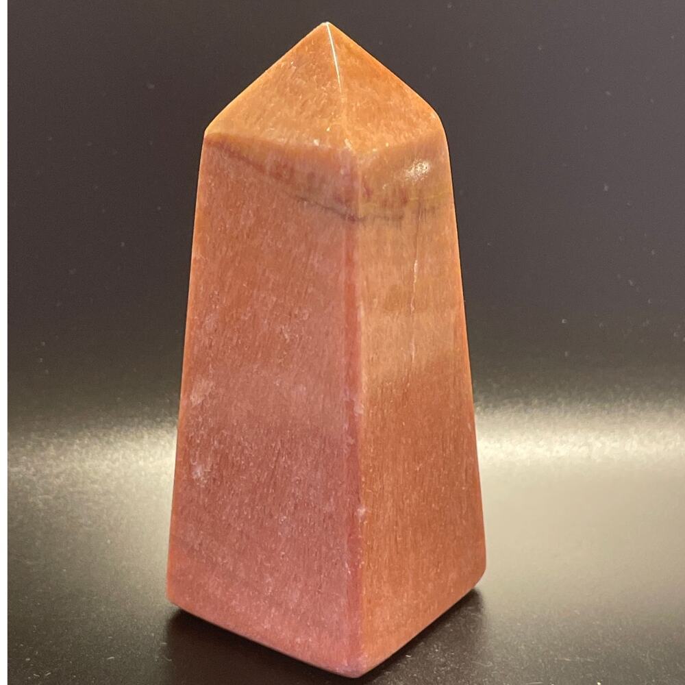 Pink Banded Agate Tower – Calm, Balance & Natural Beauty